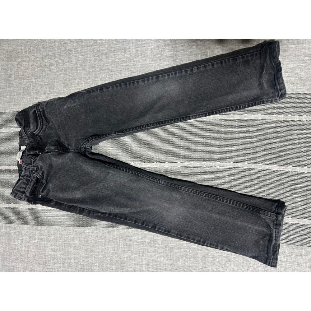 Levi's 511 Kids Jeans Dark Wash Slim Fit Adjustable Waist Size 6
